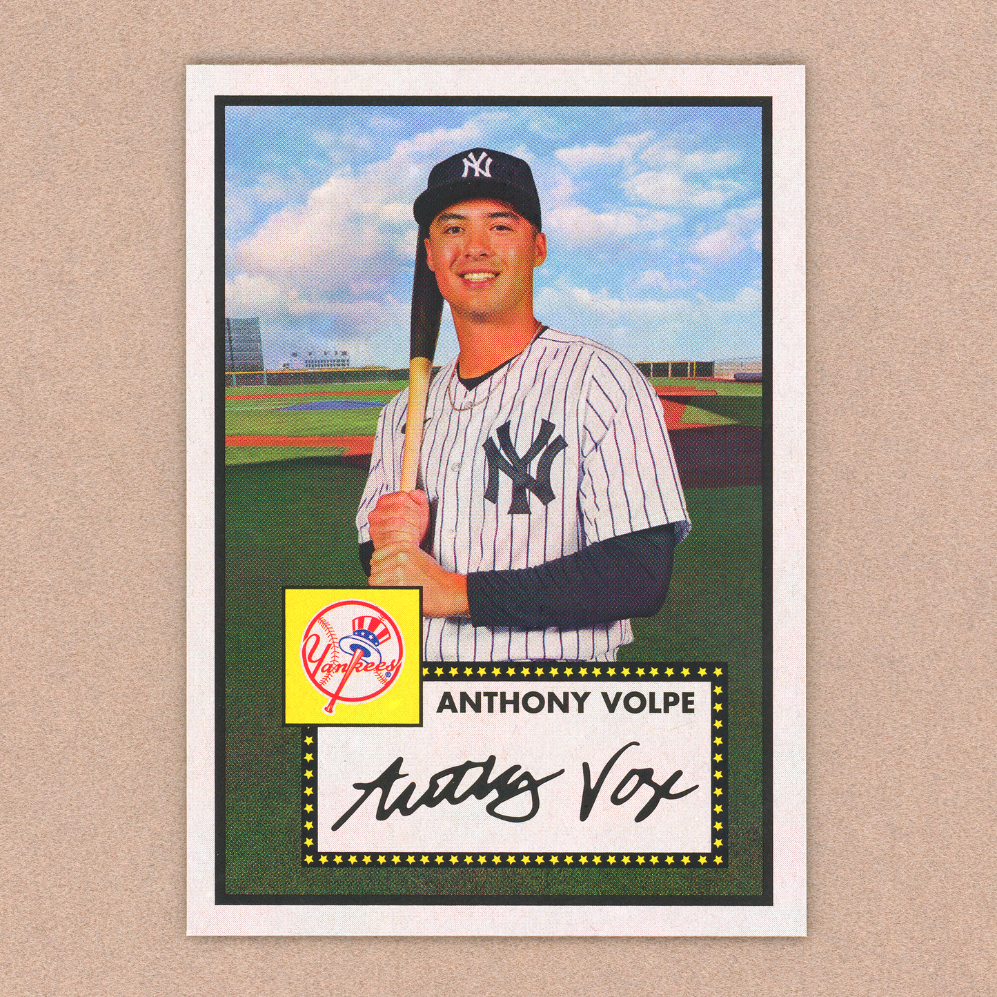 2025 Topps Heritage Anthony Volpe Heritage 25th Anniversary