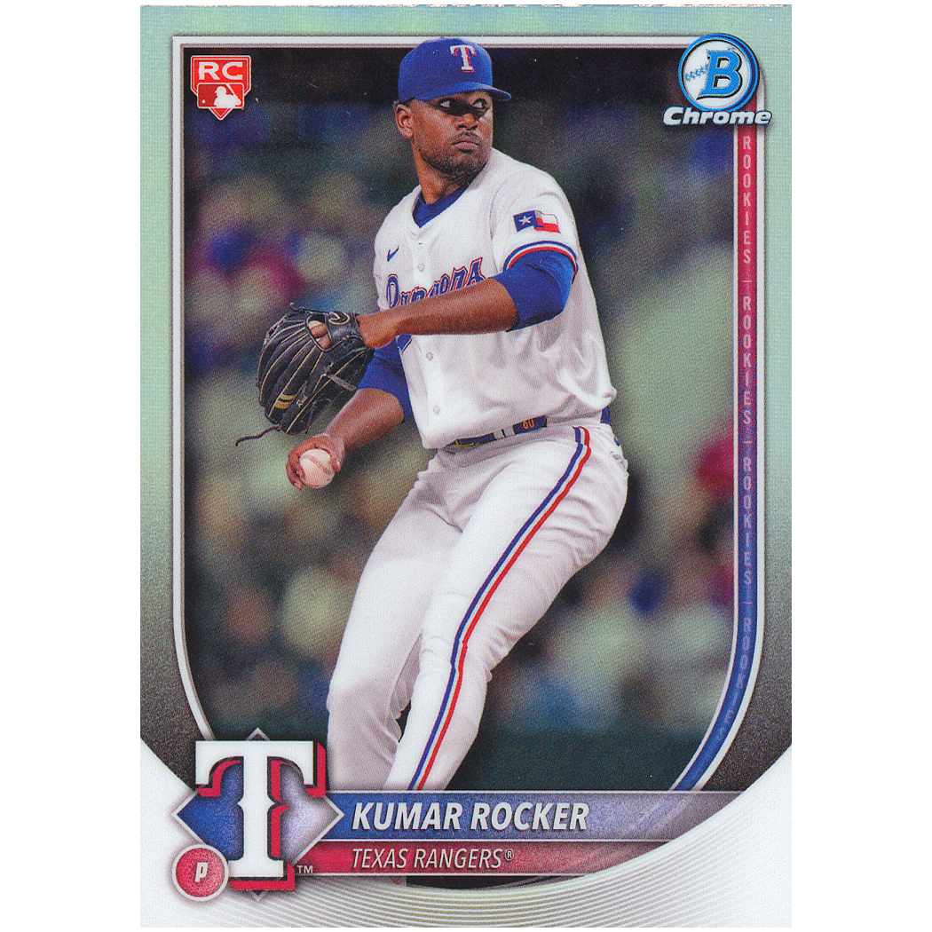 2025 Bowman Chrome Kumar Rocker Red Rookie Redemption (RC)