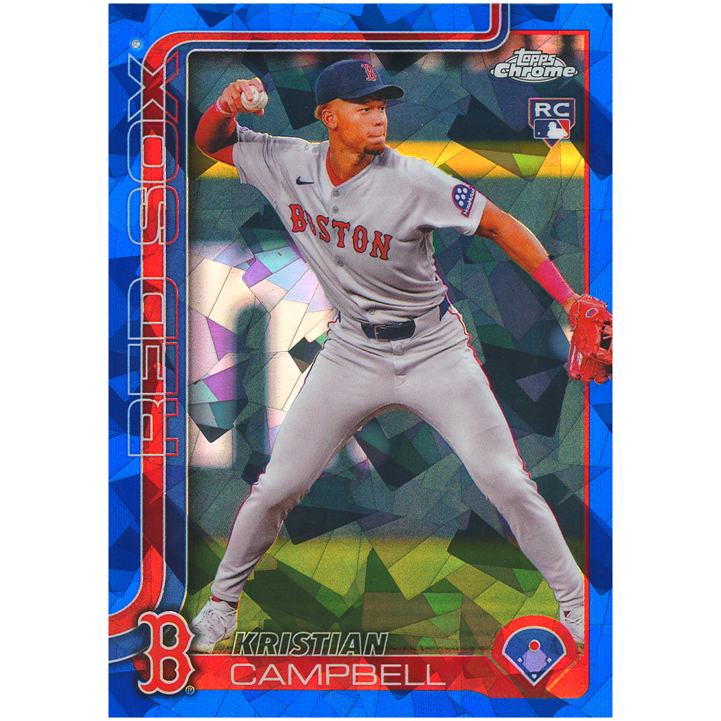 2025 Topps Chrome Sapphire Kristian Campbell RC
