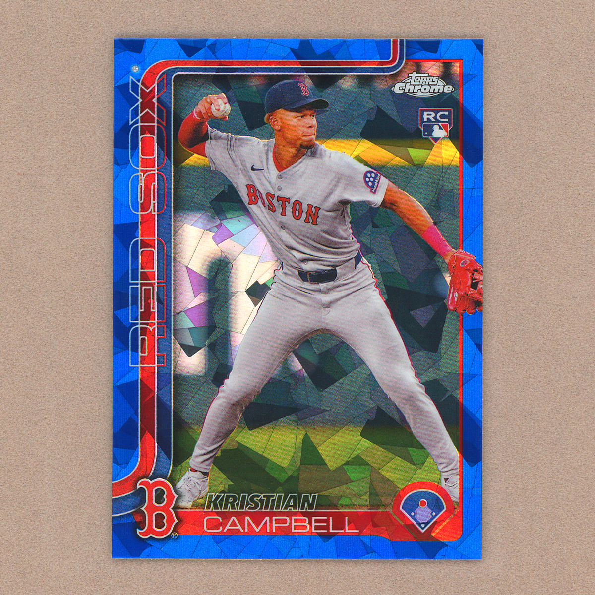 2025 Topps Chrome Sapphire Kristian Campbell RC