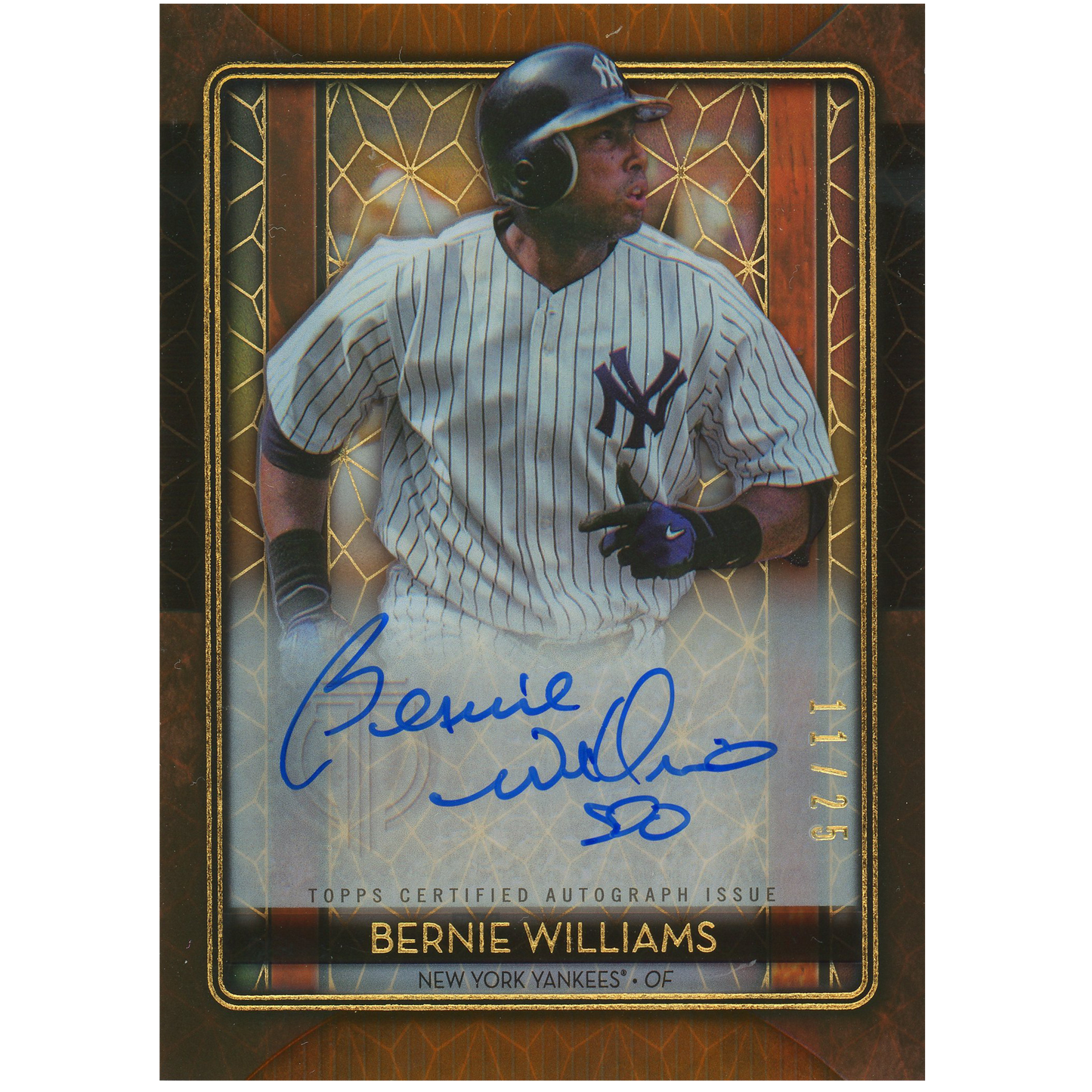 2020 Topps Tribute Bernie Williams Autograph