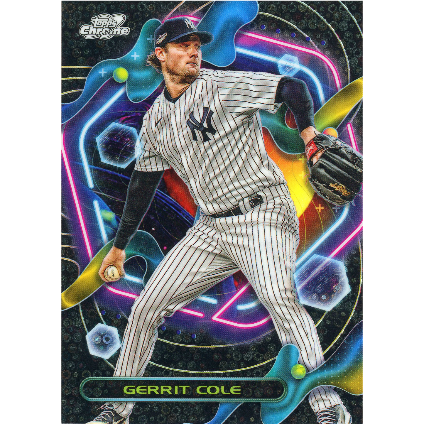 2023 Topps Cosmic Chrome Gerrit Cole (Black Eclipse)