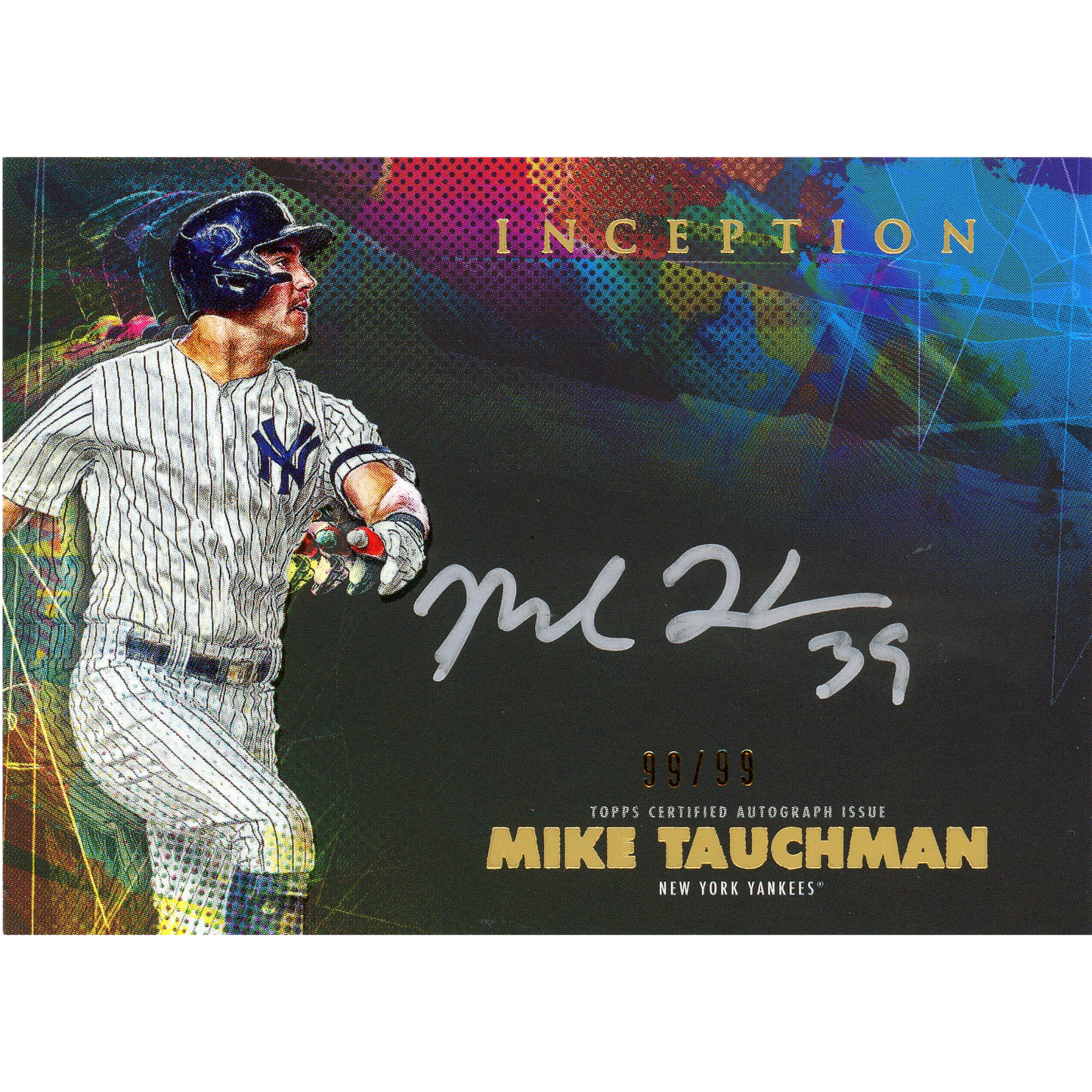 2020 Topps Inception Mike Tauchman Autograph (Silver Ink)