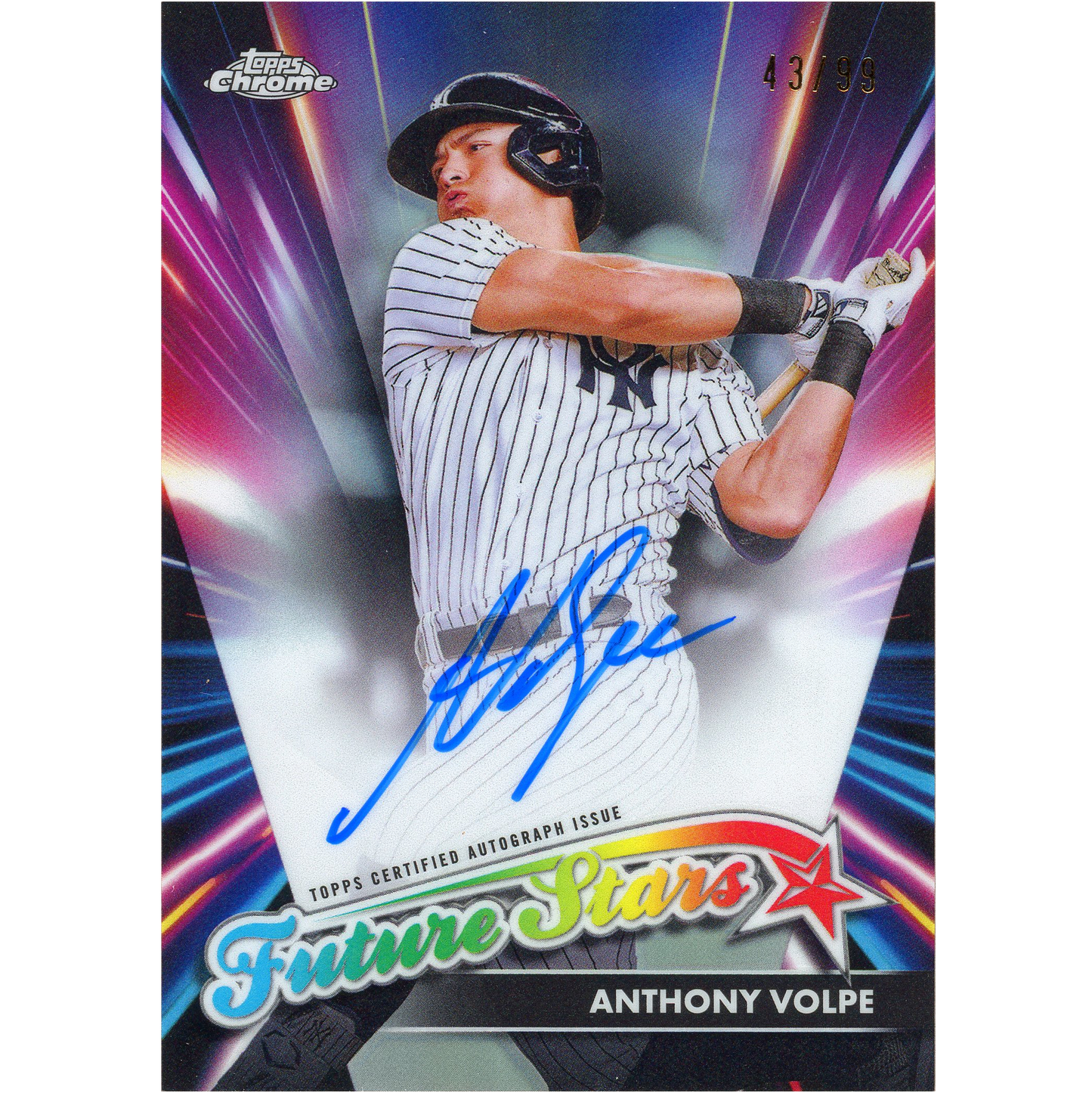 2024 Topps Chrome Anthony Volpe