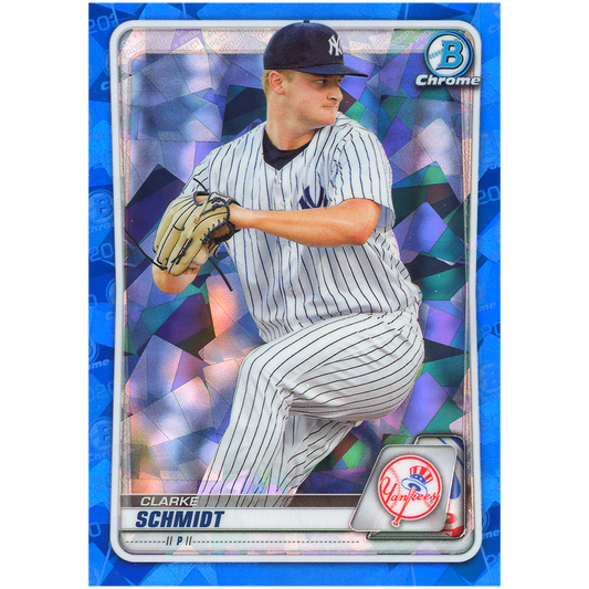 2020 Bowman Chrome Sapphire Clarke Schmidt