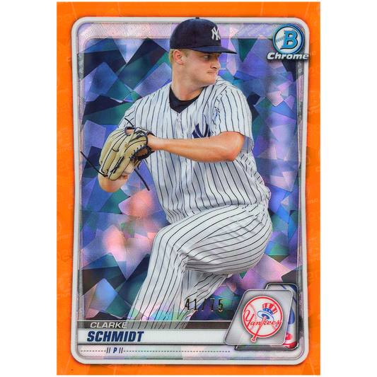2020 Bowman Chrome Sapphire Clarke Schmidt (Orange)