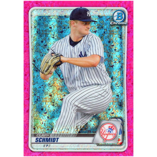 2020 Bowman Chrome Sapphire Clarke Schmidt (Padparadscha)
