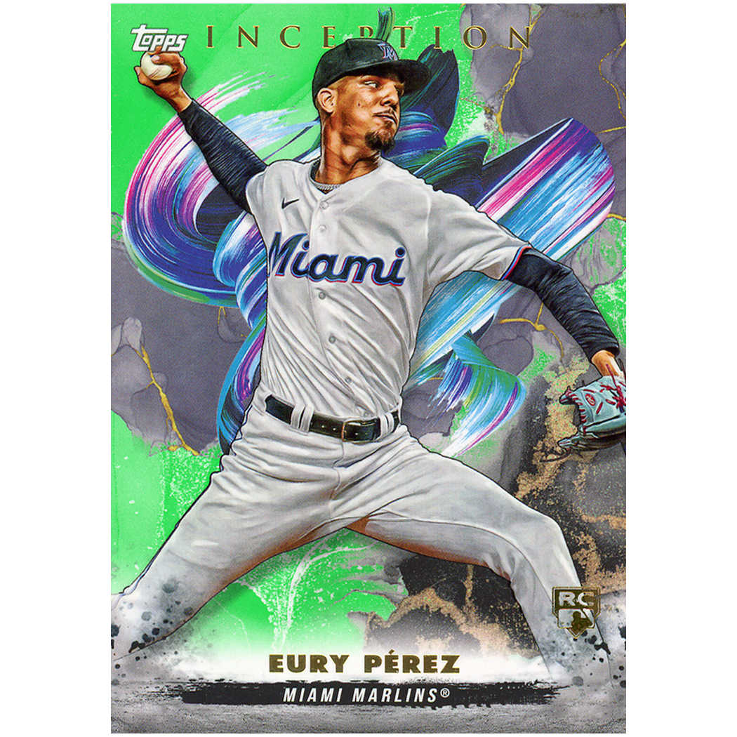 2023 Topps Inception Eury Perez RC (Green)