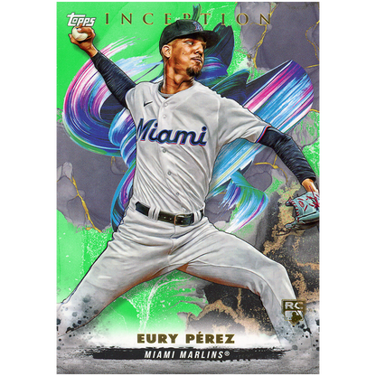 2023 Topps Inception Eury Perez RC (Green)