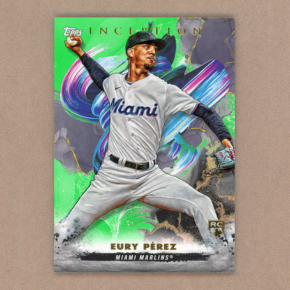 2023 Topps Inception Eury Perez RC (Green)