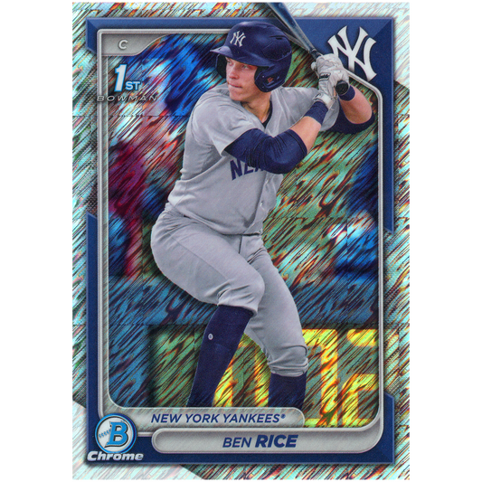 2024 Bowman Chrome Ben Rice Shimmer
