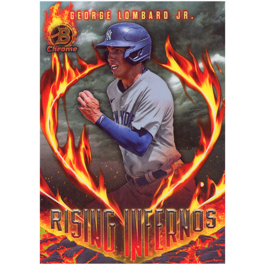 2024 Bowman Chrome George Lombard Jr. Rising Infernos