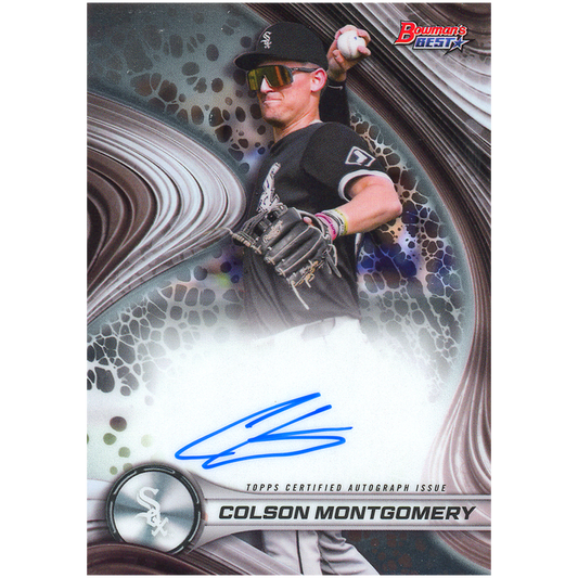 2024 Bowman's Best Colson Montgomery Autograph