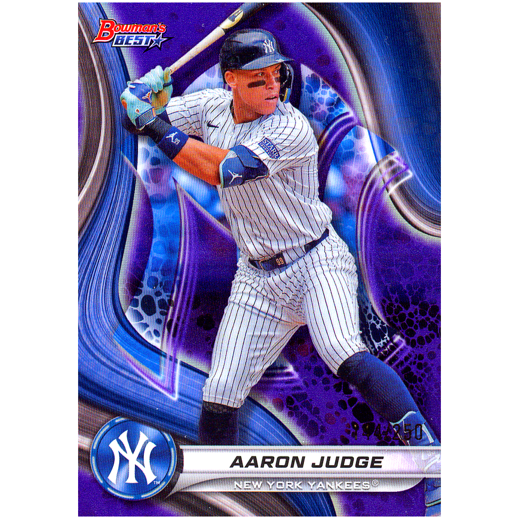 2024 Bowman's Best Aaron Judge (Purple)