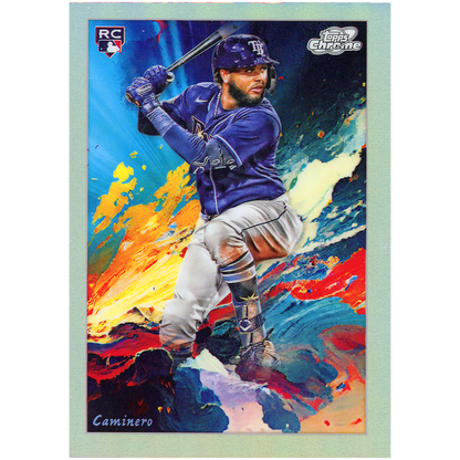 2024 Topps Cosmic Chrome Junior Caminero Stars In The Night