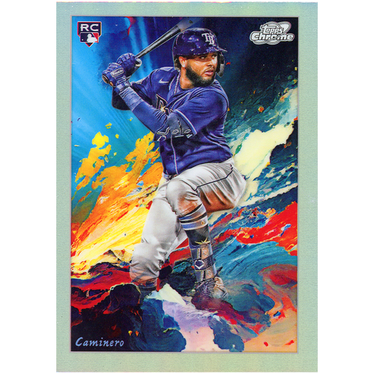2024 Topps Cosmic Chrome Junior Caminero Stars In The Night