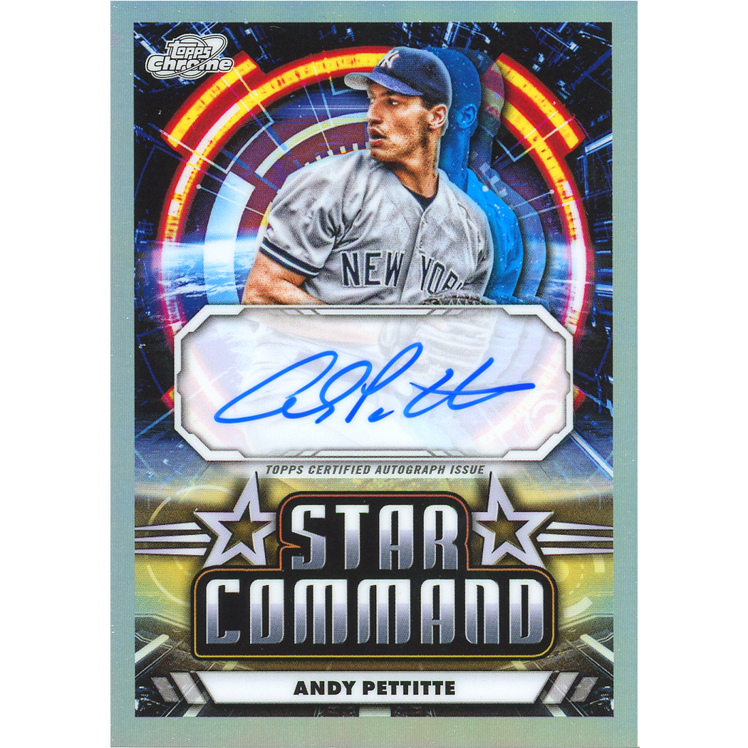 2024 Topps Cosmic Chrome Andy Pettitte Autograph