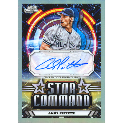 2024 Topps Cosmic Chrome Andy Pettitte Autograph
