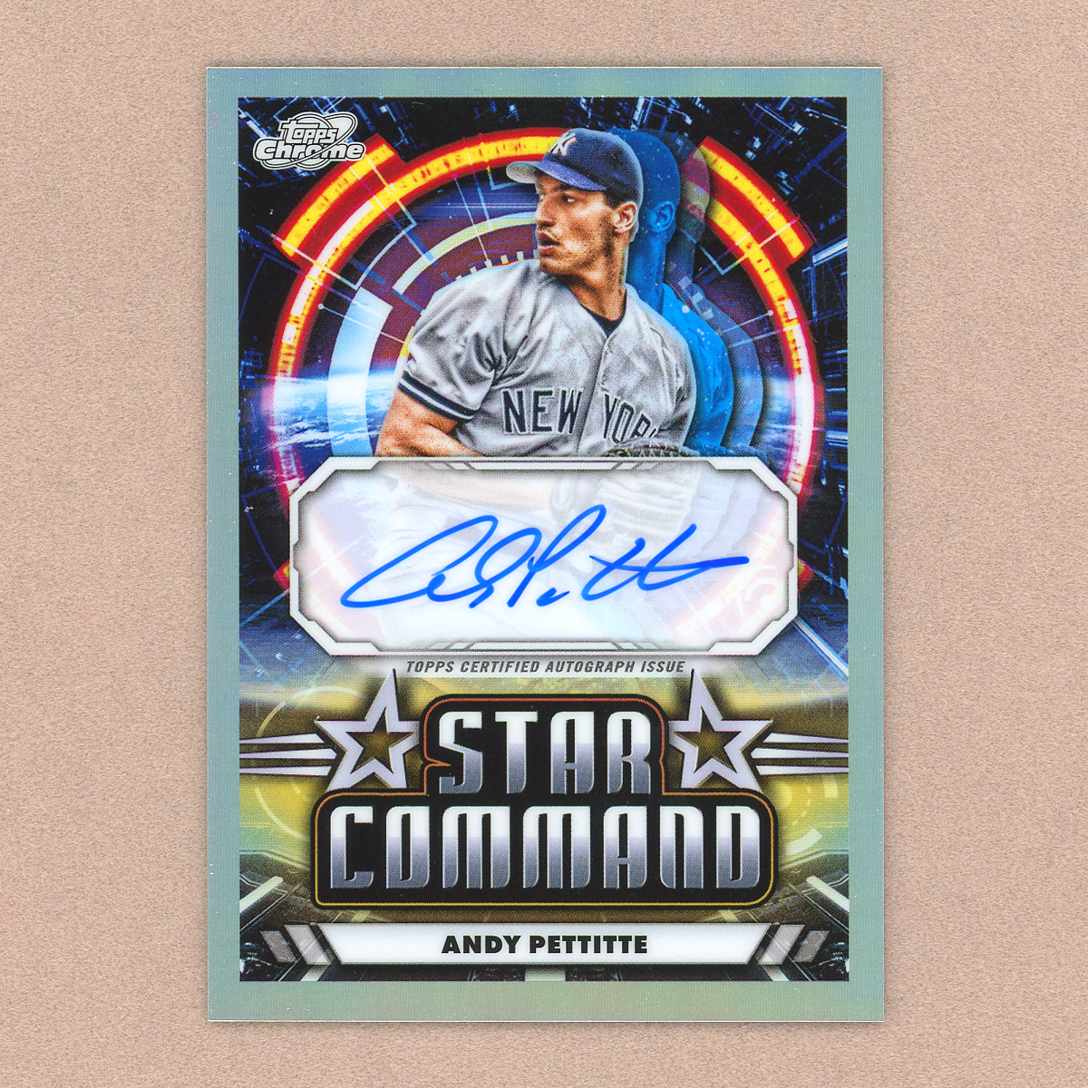 2024 Topps Cosmic Chrome Andy Pettitte Autograph