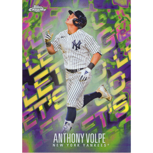 2024 Topps Finest Anthony Volpe Let's Go (SP)