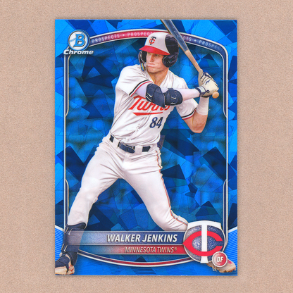 2025 Bowman Chrome Sapphire Walker Jenkins