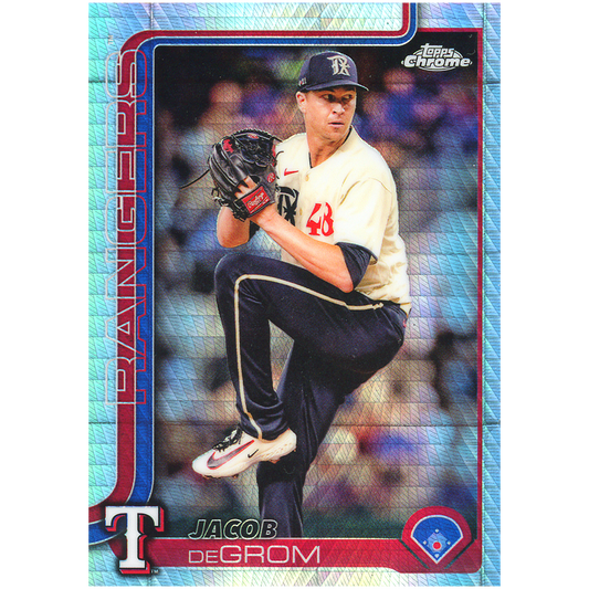 2025 Topps Chrome Jacob DeGrom (Prism)