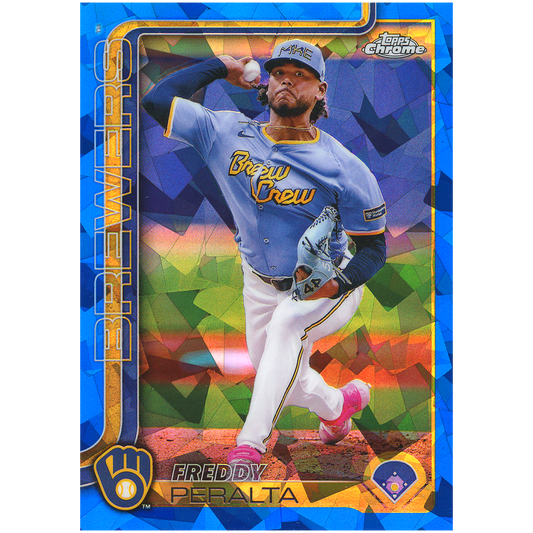 2025 Topps Chrome Sapphire Freddy Peralta