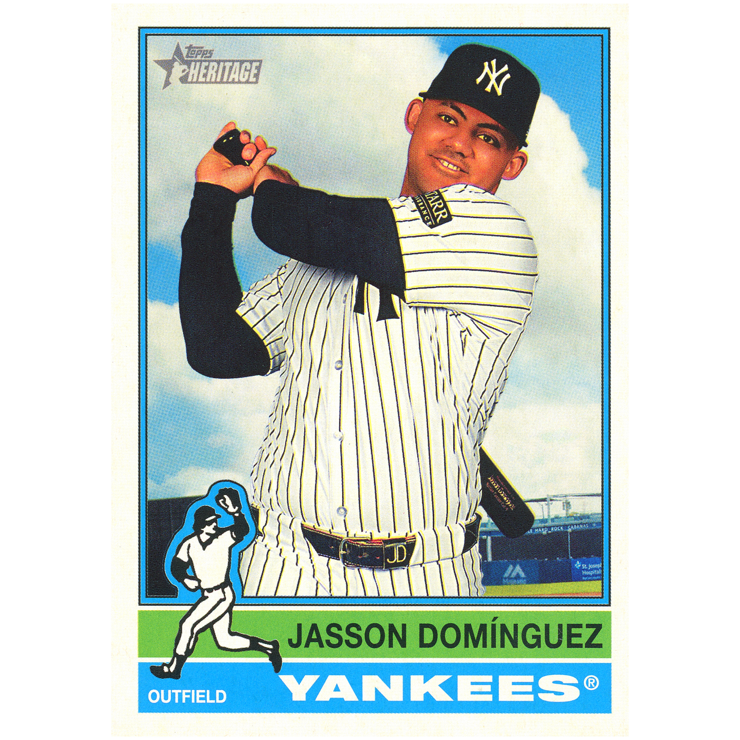 2025 Topps Heritage Jasson Dominguez (SP)
