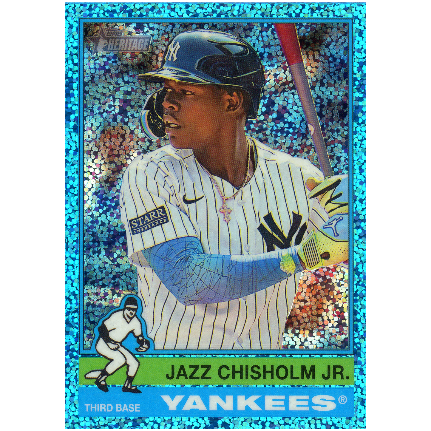 2025 Topps Heritage Jazz Chisholm Jr.