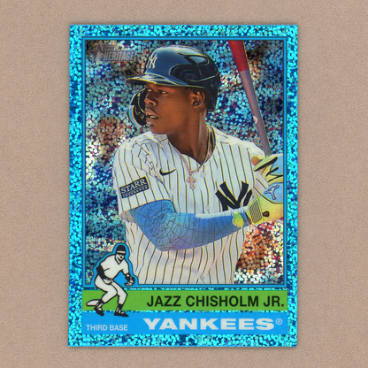 2025 Topps Heritage Jazz Chisholm Jr.