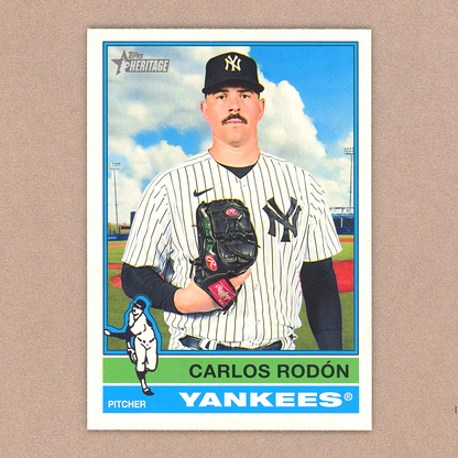 2025 Topps Heritage Carlos Rodon (SP)