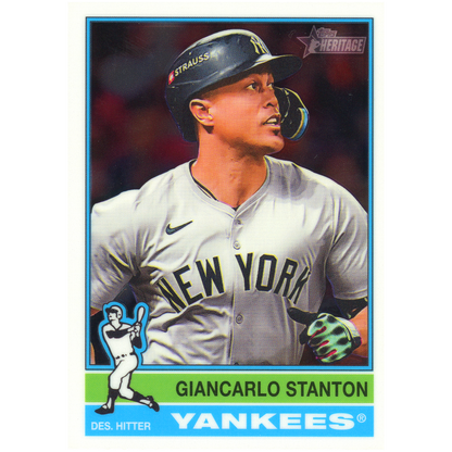 2025 Topps Heritage Giancarlo Stanton (Chrome)