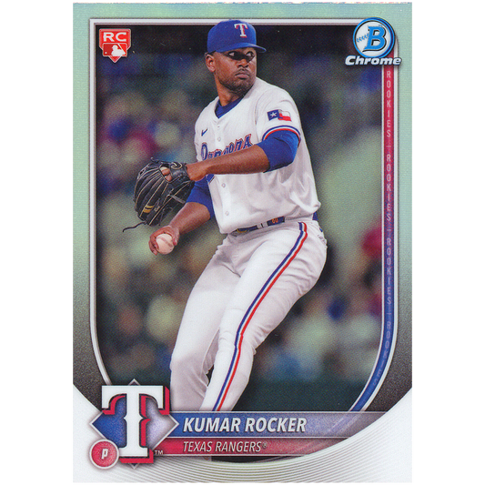2025 Bowman Chrome Kumar Rocker Red Rookie Redemption (RC)