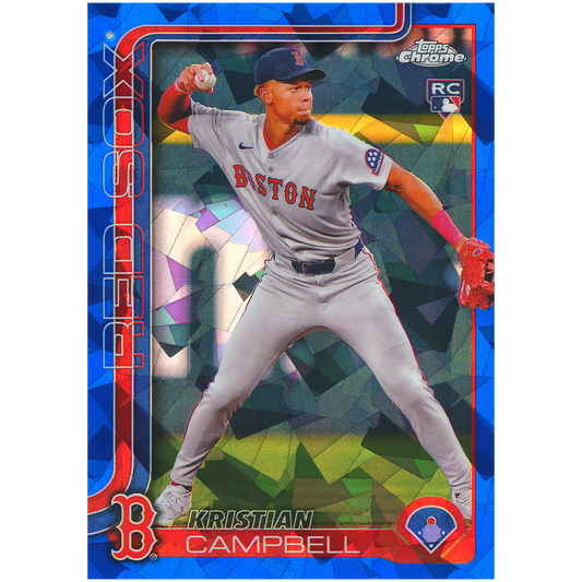 2025 Topps Chrome Sapphire Kristian Campbell RC