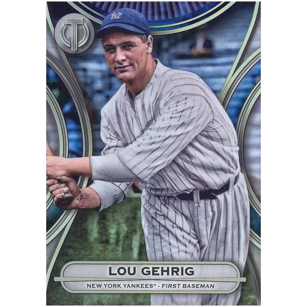 2025 Topps Tribute Lou Gehrig