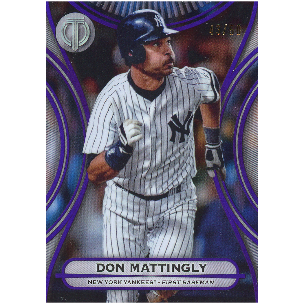 2025 Topps Tribute Don Mattingly (Purple)