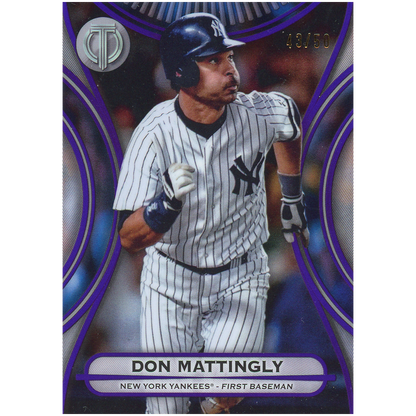 2025 Topps Tribute Don Mattingly (Purple)