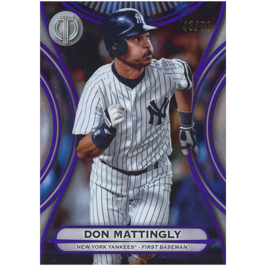 2025 Topps Tribute Don Mattingly (Purple)