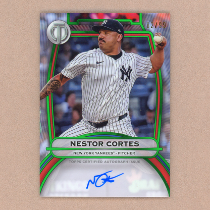 2025 Topps Tribute Nestor Cortes Autograph (Green)